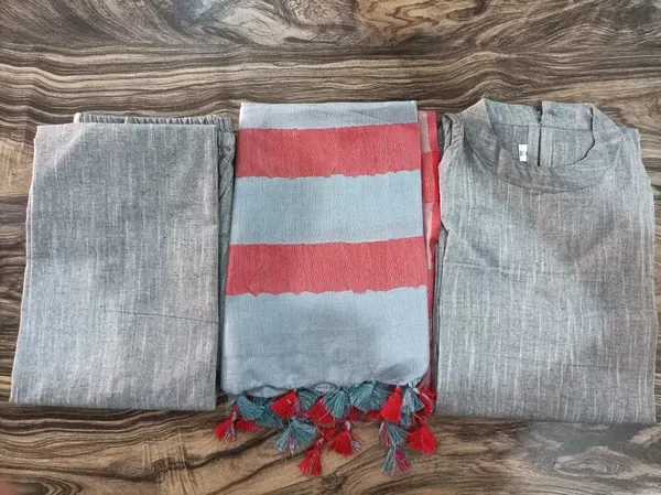 Khadi_Cotton_Hafe_Silvless_Gray