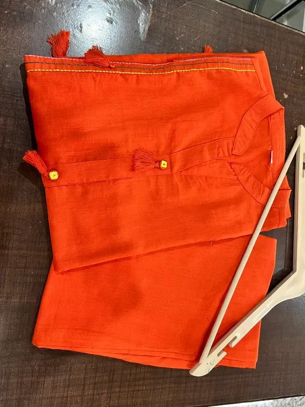 Rust_Cotton_Embroidered_Co_Ord_Set_For_Women