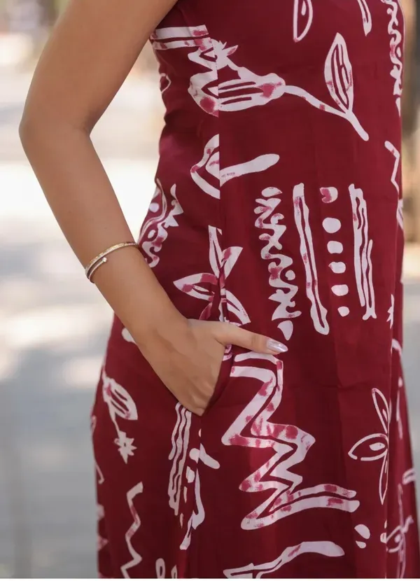 Cotton_Red_Printed_Cord_Set_Mama