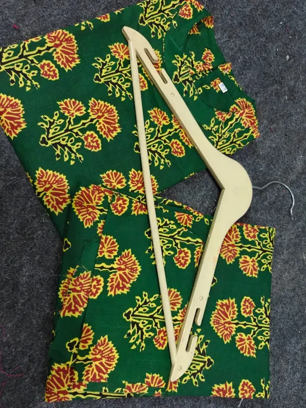 Cotton_Cord_Set_Green_Printed_Mama