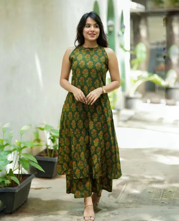 Cotton_Cord_Set_Green_Printed_Mama