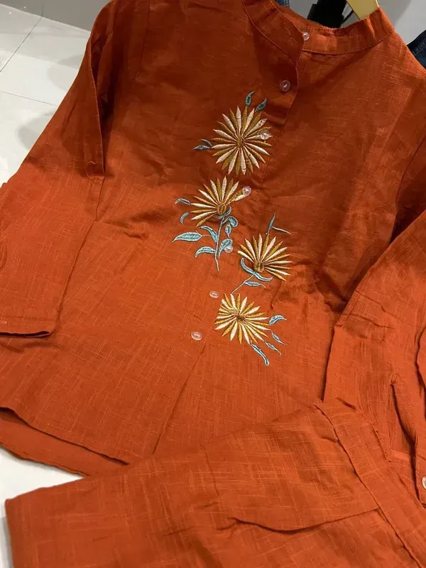 Brown_Cotton_Flex_Loose_Fit_Co_Ord_Set_For_Women