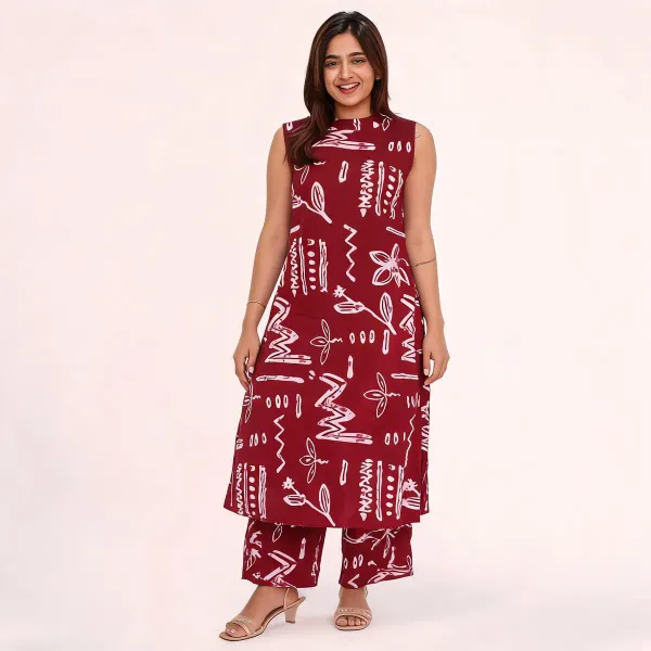 Red_Cotton_Floral_Printed_Co_Ord_Set_For_Women