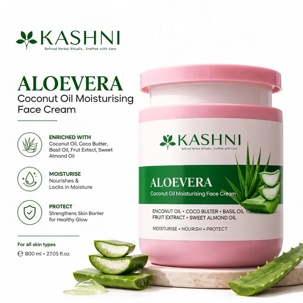 Kashni_Aloe_Vera_Coconut_Oil_Moisturising_Face_Cream