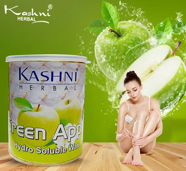 Kashni_Herbal_Green_Apple_Hydro_Soluble_Body_Wax