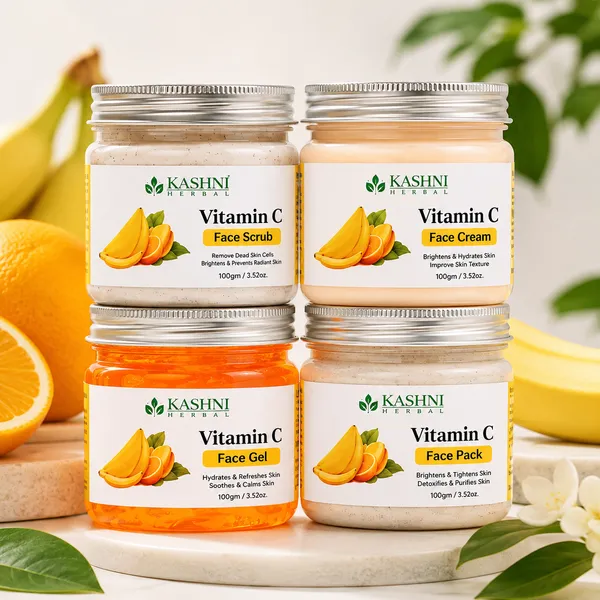 Kashni_Vitamin_C_Argan_Oil_And_Papaya_Skincare_Set_Pack_Of_4