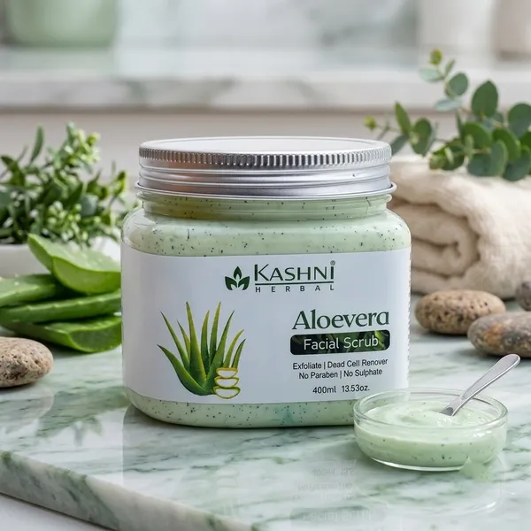 Kashni_Aloe_Vera_Exfoliating_Facial_Scrub