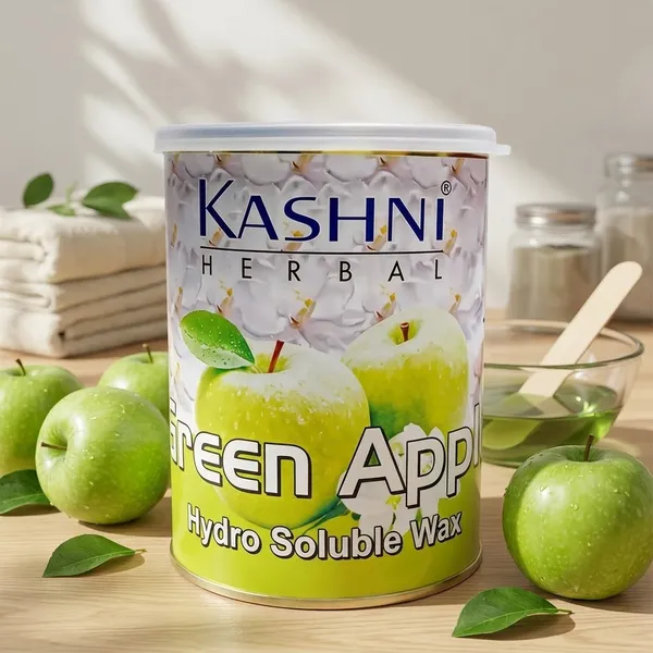 Kashni_Herbal_Green_Apple_Hydro_Soluble_Body_Wax