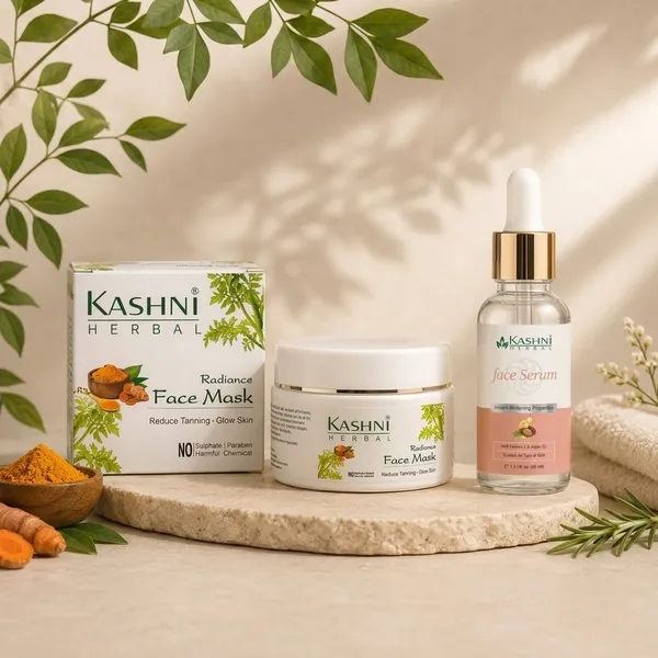 Kashni_Herbal_Hyaluronic_Acid_Face_Mask_And_Serum_Skincare_Set