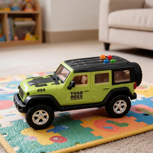 Green_Toy_Jeep_Car