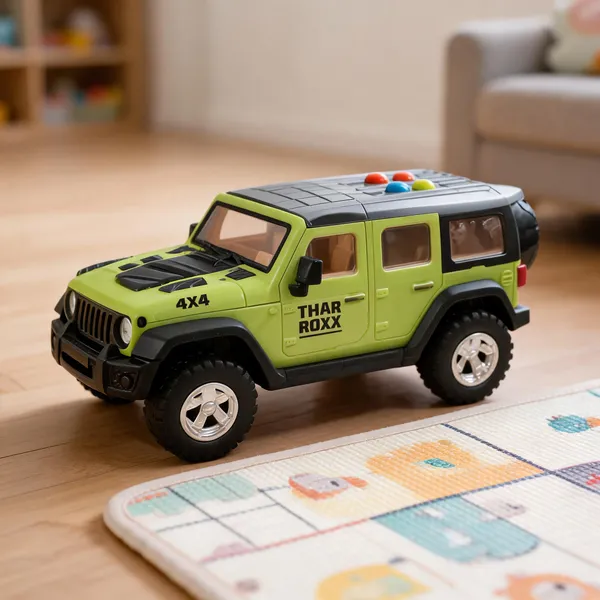 Green_Toy_Jeep_Car