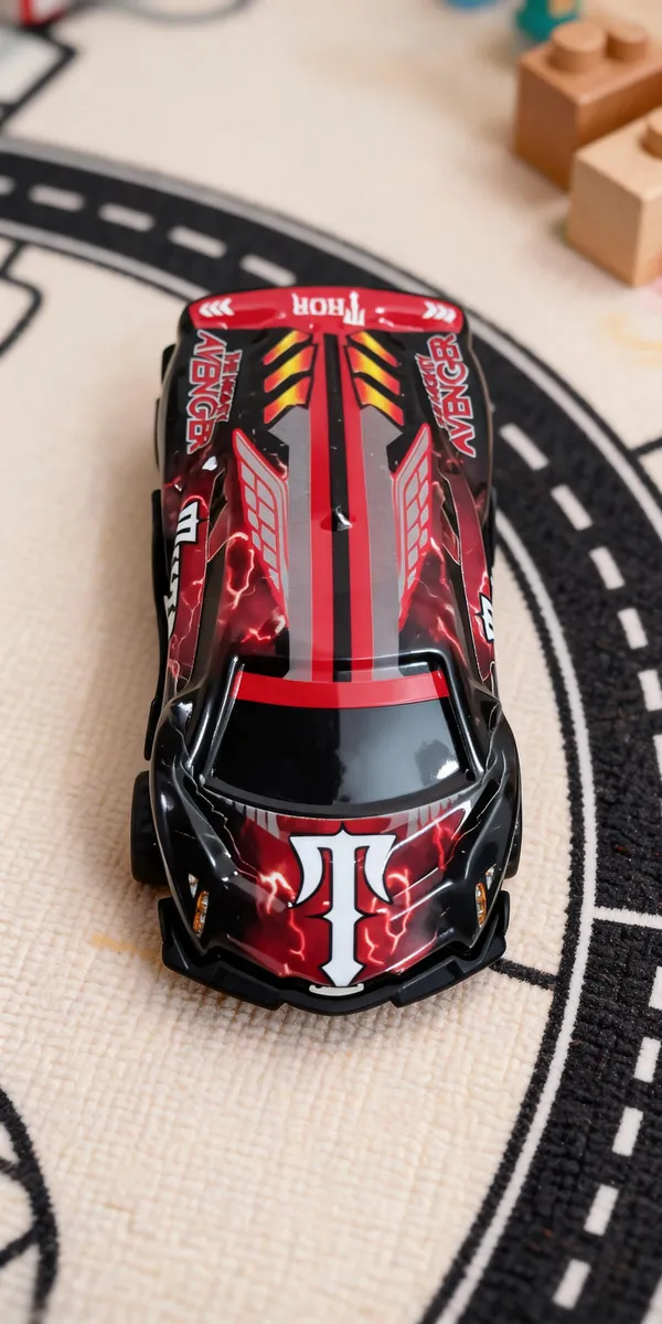Red_Black_Avengers_Racing_Toy_Car