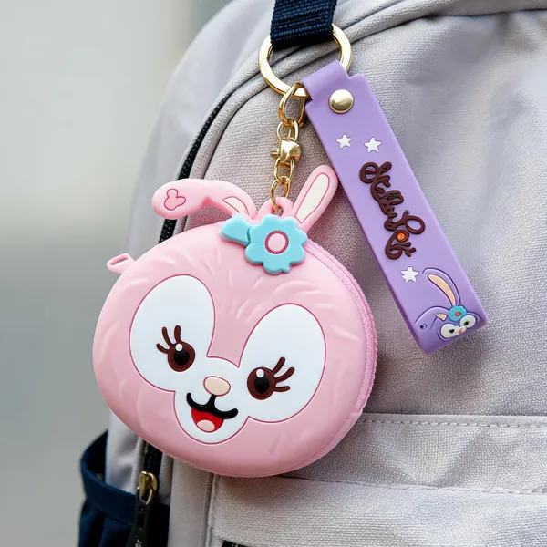 Pink_Cartoon_Keychain_Pouch_for_Kids