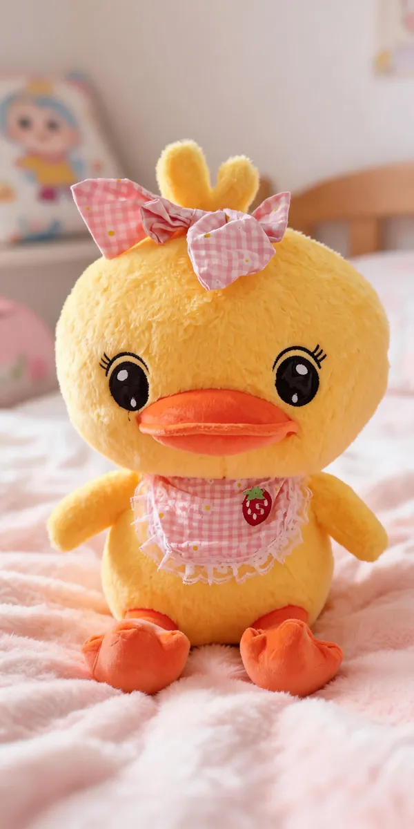 Yellow_Duck_Plush_Toy_With_Bow
