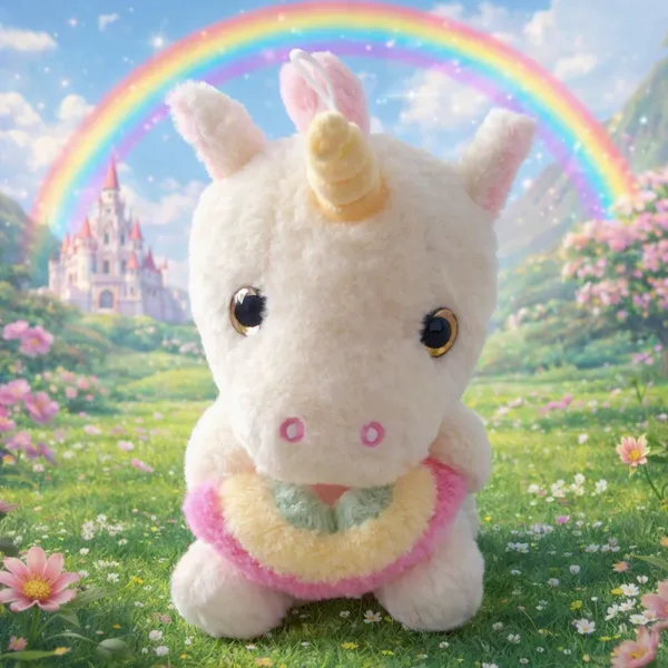 White_Plush_Unicorn_Soft_Toy