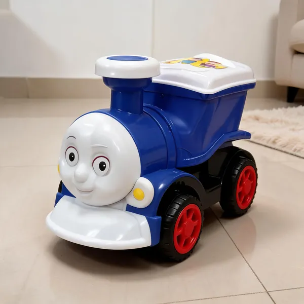 Blue_And_White_Penguin_Ride_On_Toy