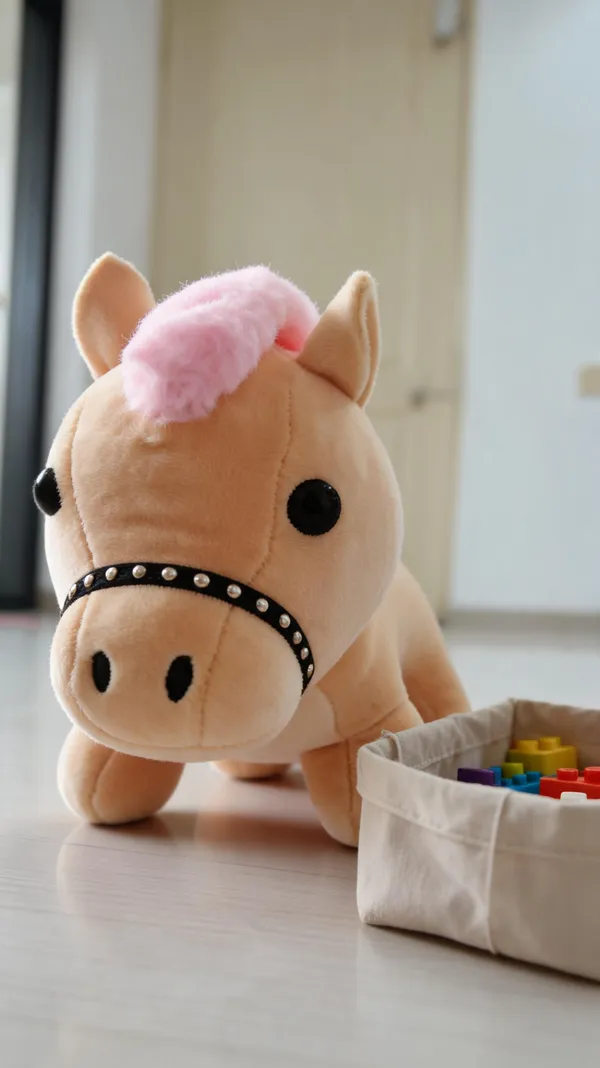 Beige_Plush_Horse_Soft_Toy