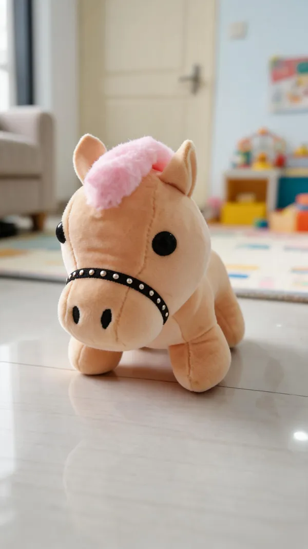 Beige_Plush_Horse_Soft_Toy