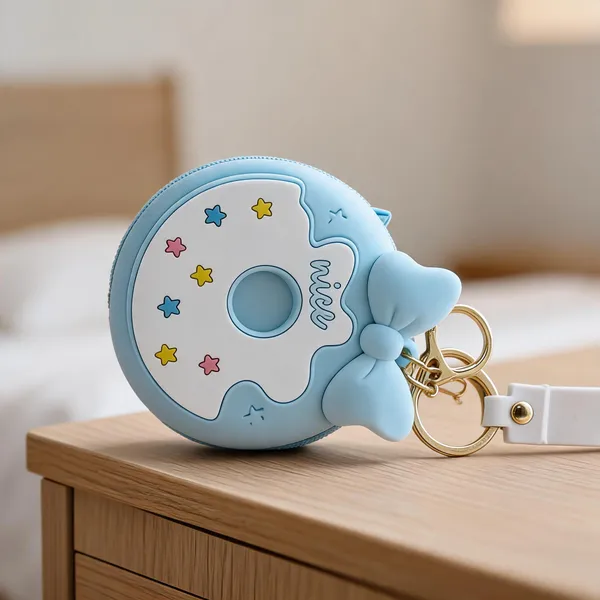 Blue_Elephant_Keychain_With_Strap