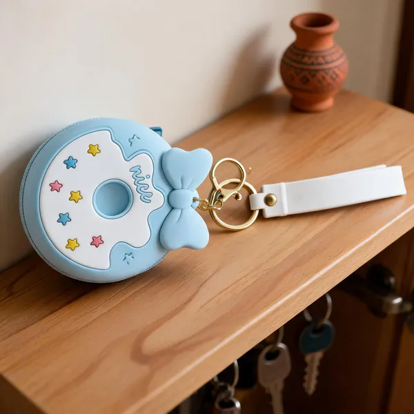 Blue_Elephant_Keychain_With_Strap