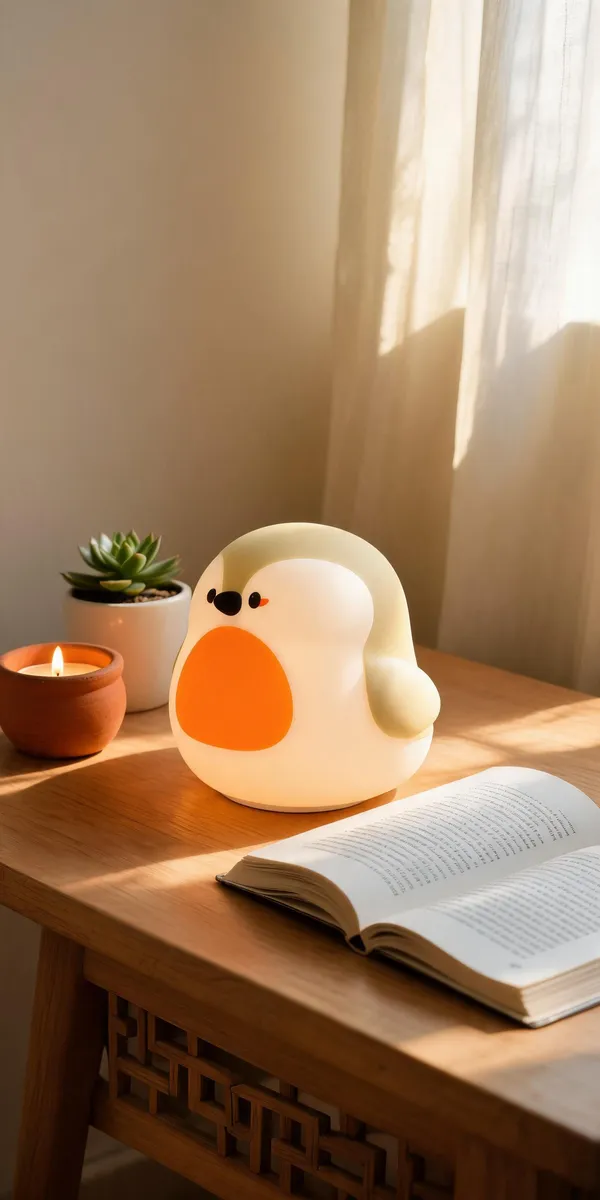 Silicone_Bird-Shaped_Table_Lamp