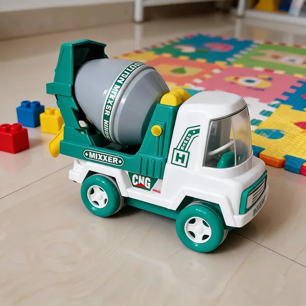 Green_Plastic_Cement_Mixer_Toy_Truck_for_Kids