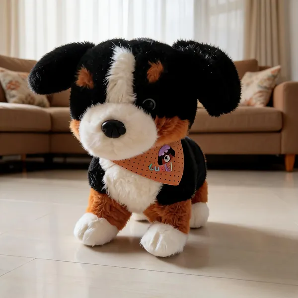 Tricolor_Plush_Dog_Soft_Toy_With_Bow_Tie