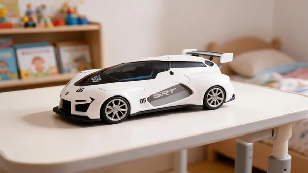 White_Remote_Control_Sports_Car_Toy
