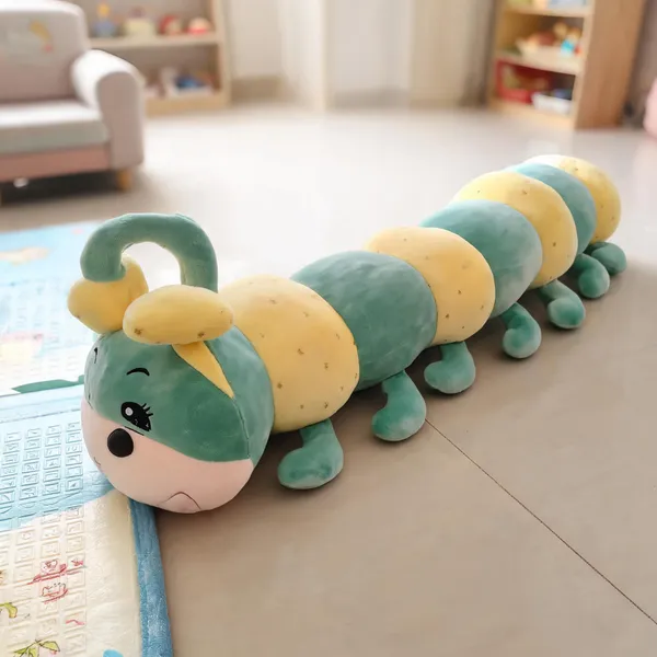 Green_And_Yellow_Caterpillar_Plush_Toy