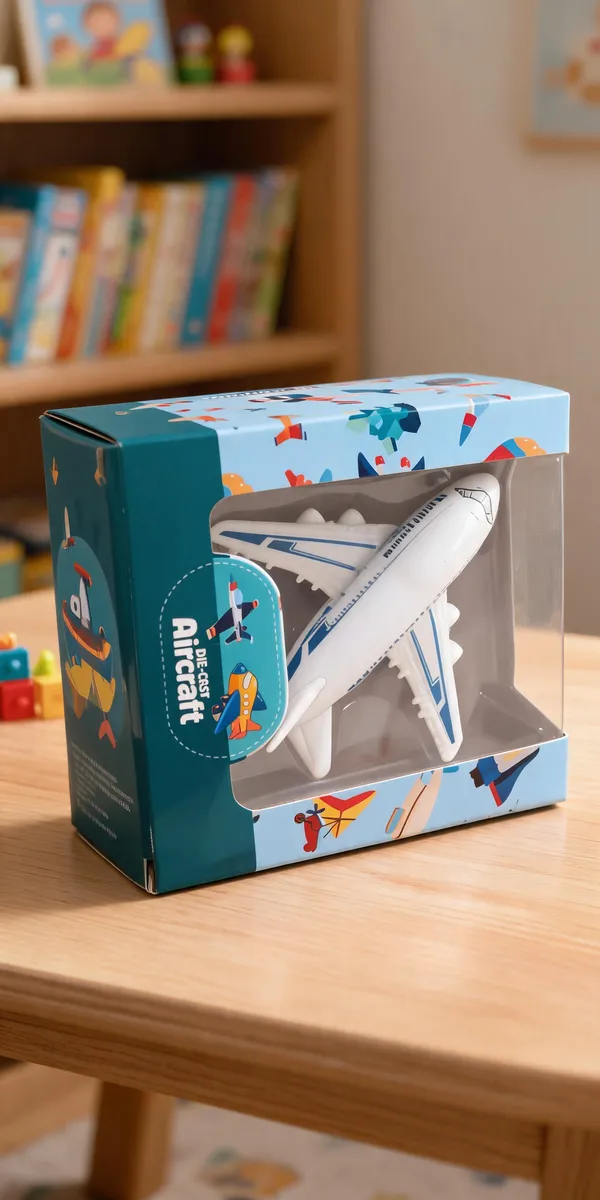 White_Die-Cast_Passenger_Airplane_Toy_For_Children