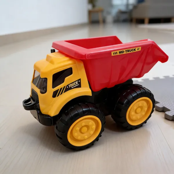 Yellow_Red_Friction_Dump_Truck_Toy
