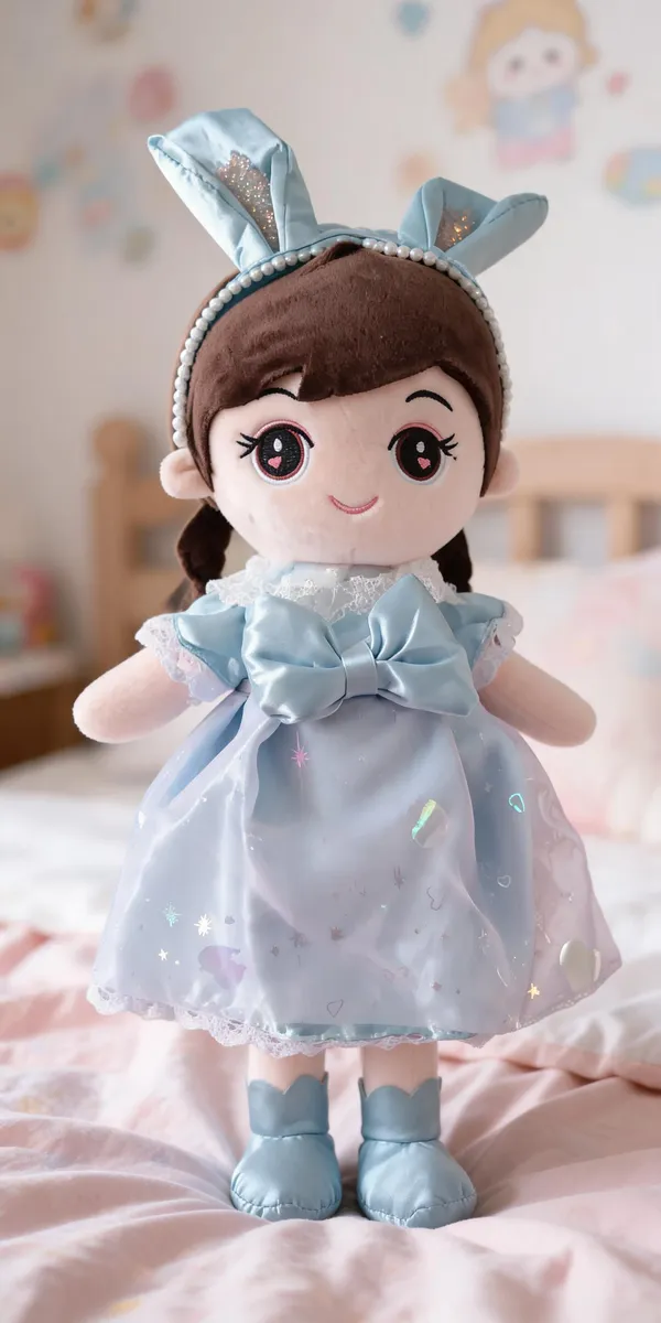Blue_Princess_Girl_Plush_Doll