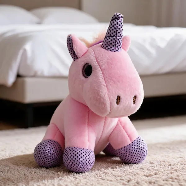 Pink_Plush_Unicorn_Toy_With_Purple_Glitter_Details