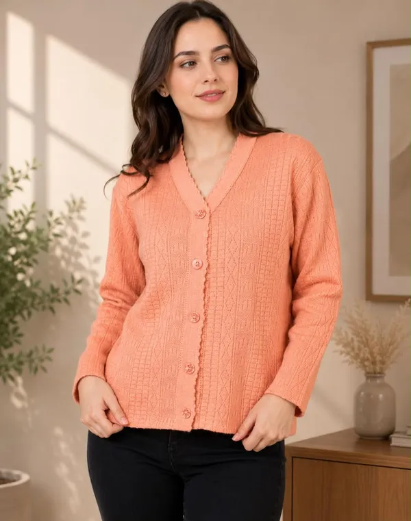 Coral_Wool_&_Cotton_Cardigan_For_Women