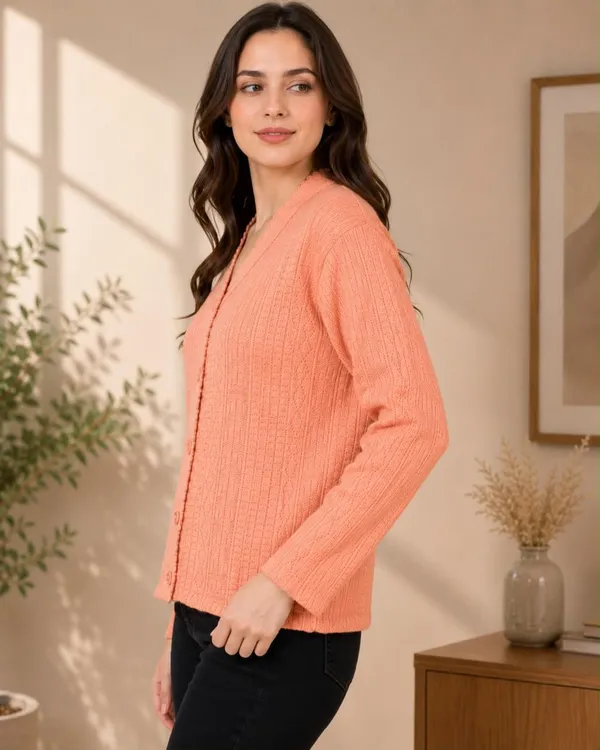 Coral_Wool_&_Cotton_Cardigan_For_Women