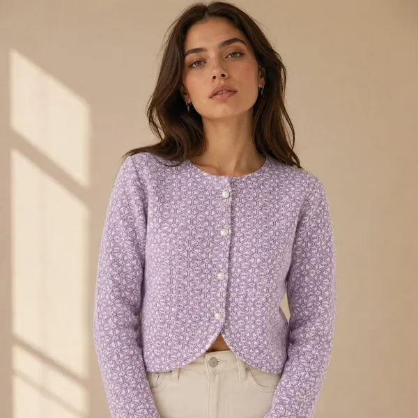 Lavender_Wool_Cardigan_For_Women