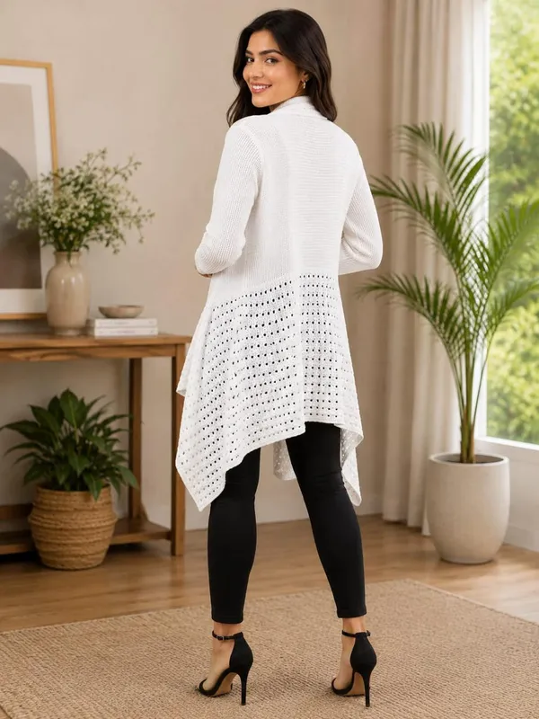 White_Wool_Cardigan_For_Women