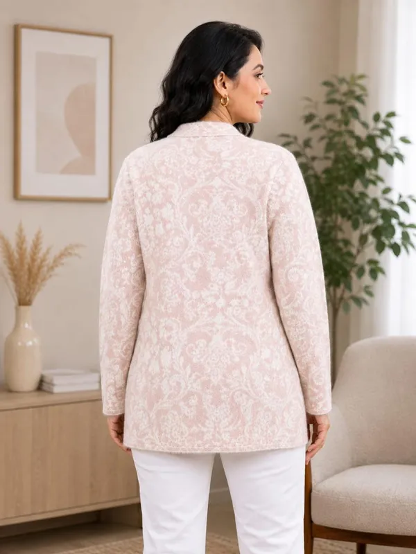 Pink_Wool_Hair_Cardigan_For_Women