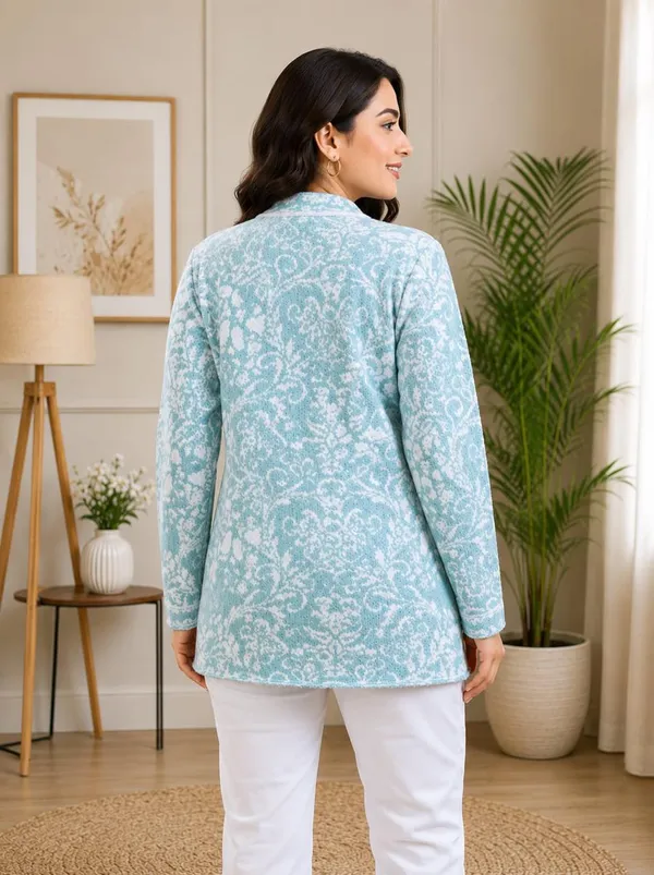 Light_Blue_Wool_Hair_Cardigan_For_Women
