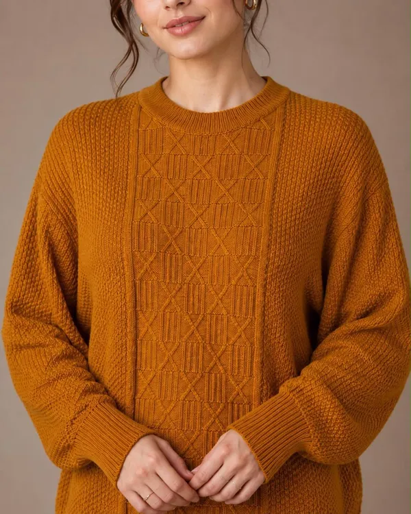 Mustard_Wool_Sweater_For_Women