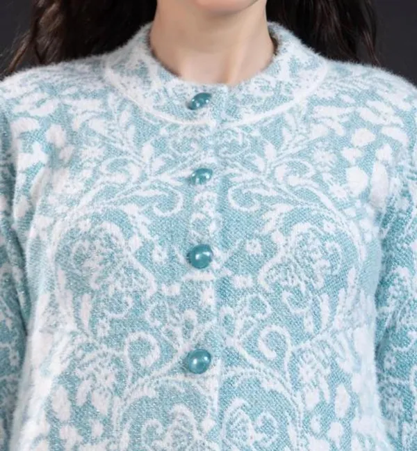 Light_Blue_Wool_Hair_Cardigan_For_Women