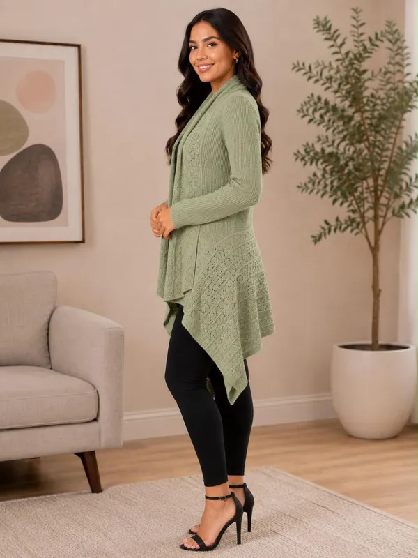 Green_Wool_Cardigan_For_Women