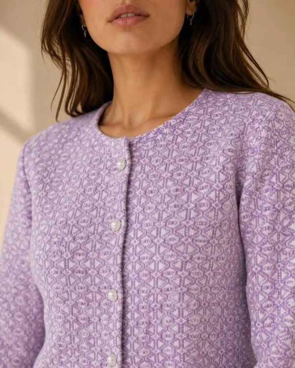 Lavender_Wool_Cardigan_For_Women