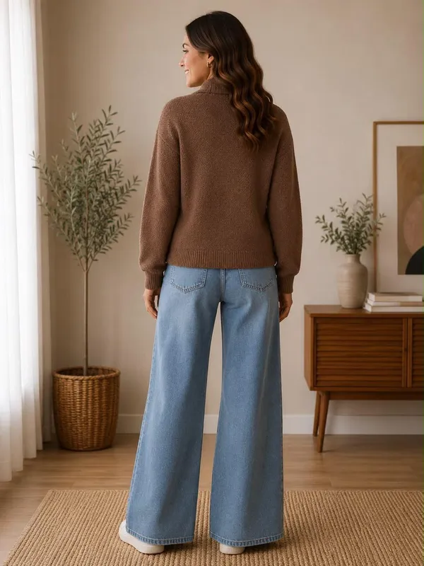 Brown_Wool_Cardigan_For_Women