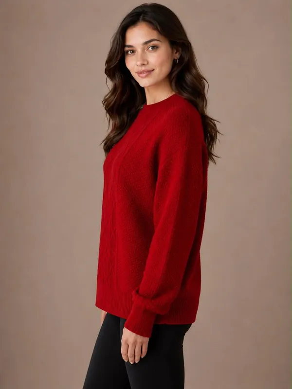 Red_Wool_Sweater_For_Women