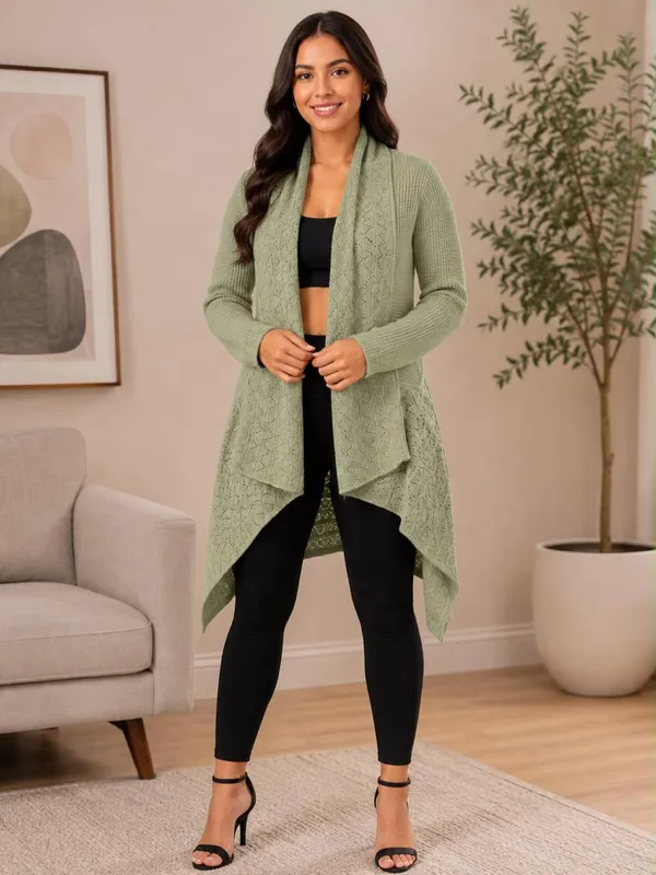 Green_Wool_Cardigan_For_Women