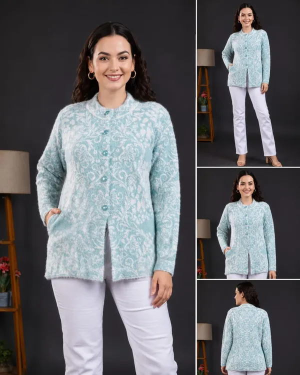 Light_Blue_Wool_Hair_Cardigan_For_Women
