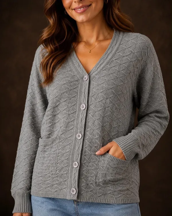 Grey_Wool_Cardigan_For_Women