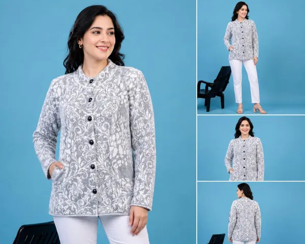 Grey_Wool_Hair_Cardigan_For_Women