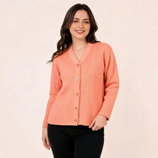 Coral_Wool_Blend_Regular_Fit_Cardigan_For_Women
